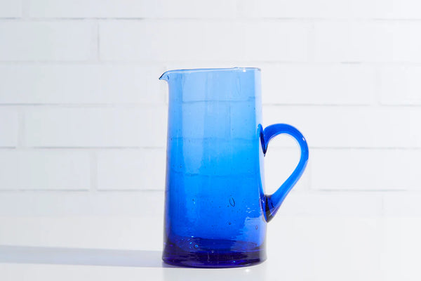 Verve Moroccan Cone Jug - Blue