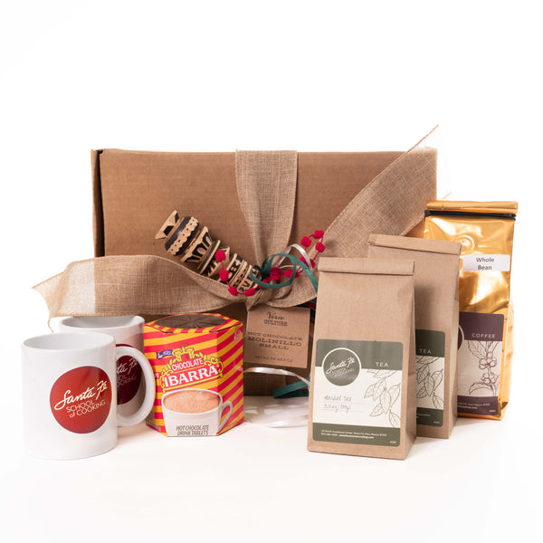 Cocoa, Tea, and Coffee Gift Box for Two