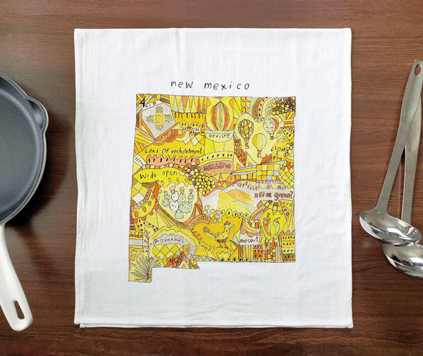 New Mexico Doodle Towel