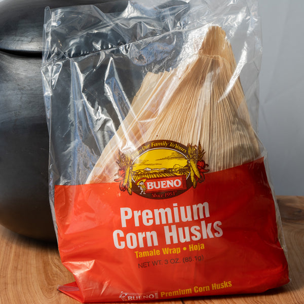 Bueno Premium Corn Husks - 3oz Bag