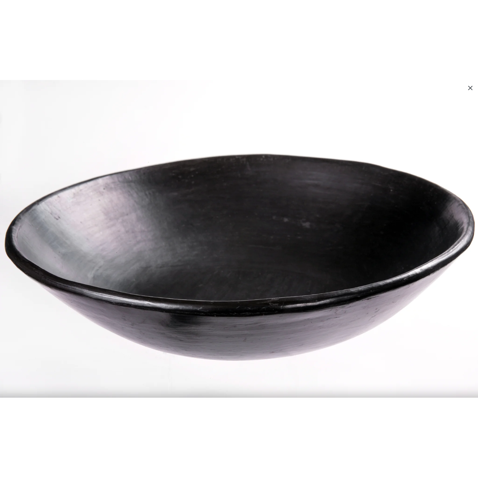 Chamba - Black Clay Pasta Bowl
