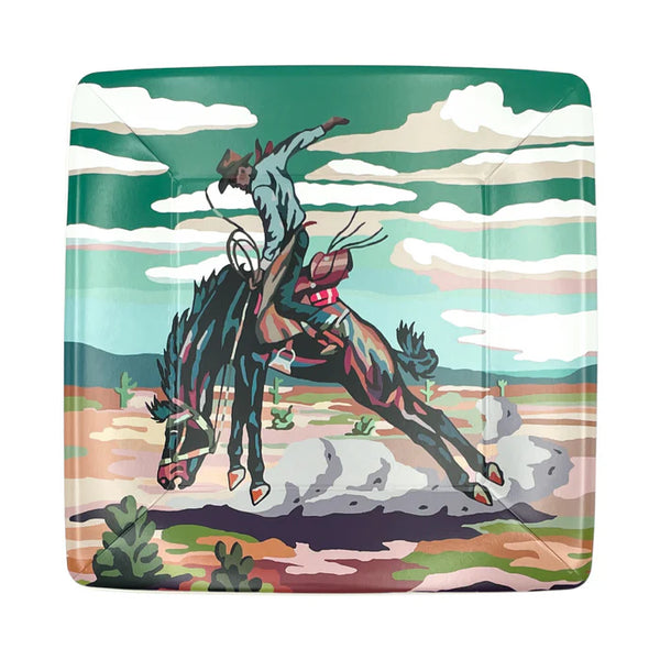 The Cowboy Dessert Plates