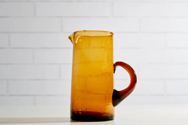 Verve Moroccan Cone Jug - Amber