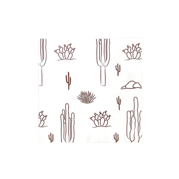 Cactus Cocktail Napkins