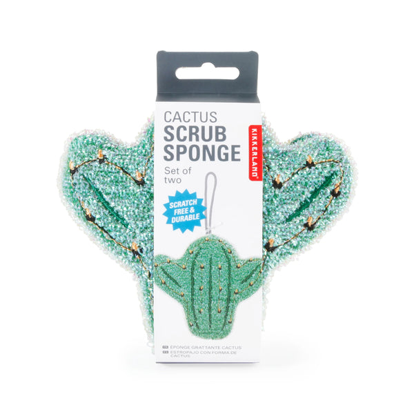 Cactus Scrub Sponge - Set of Two