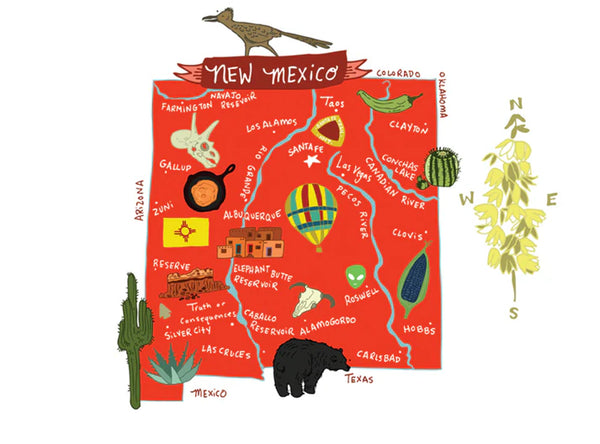 Hello New Mexico Card Box Set