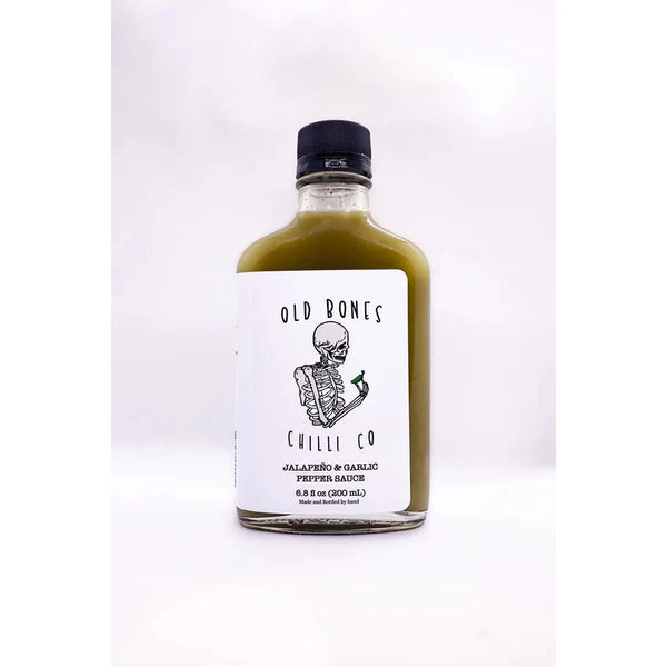 Old Bones Jalapeno & Garlic Pepper Sauce