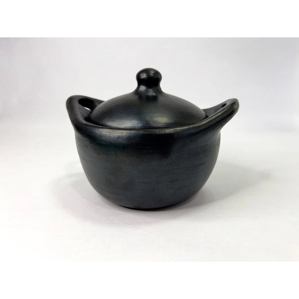 Chamba - Black Clay Stew Pot - 1 qt.