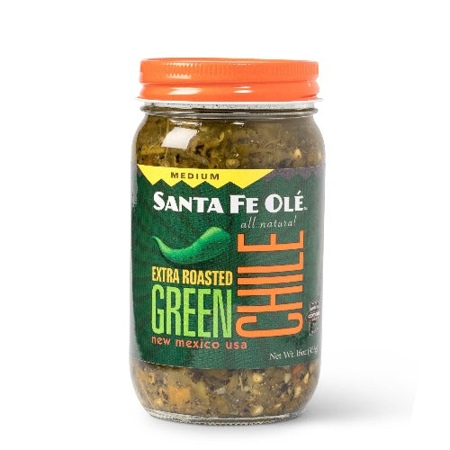 Santa Fe Ole Extra Roasted Green Chile Santa Fe School Of Cooking